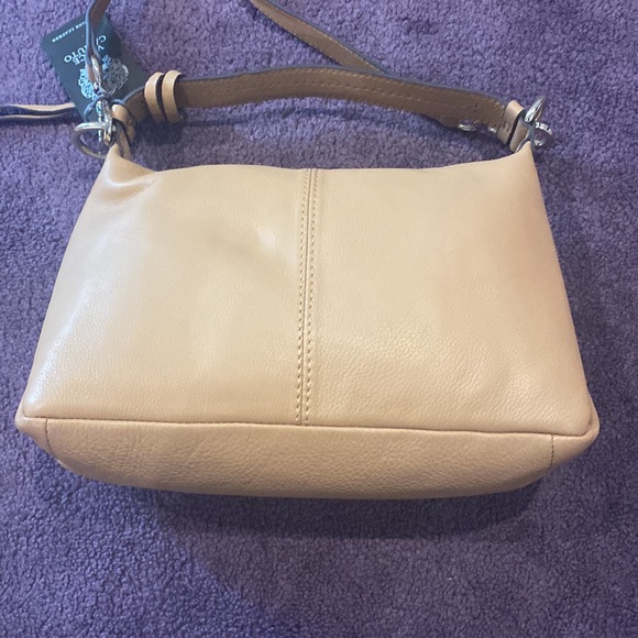 NWT Vince Camuto Corin Crossbody in Toffee Cream - Picture 4 of 9